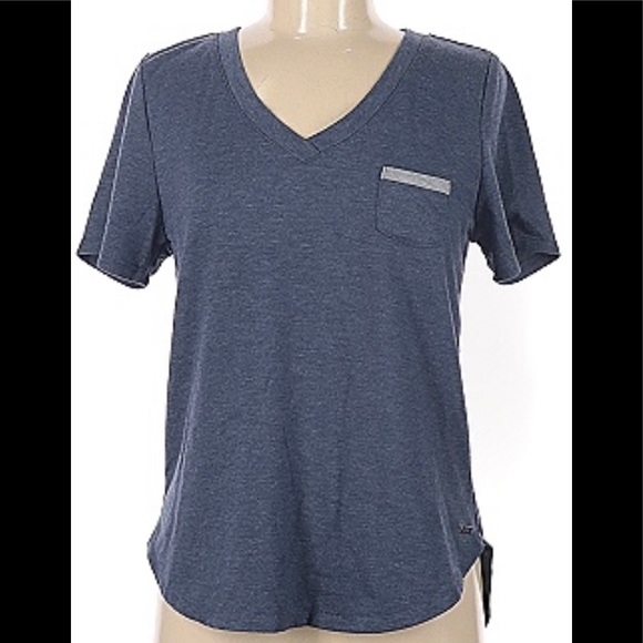 NWT Hello Mello The Weekender Blue T-shirt sz Small - Picture 3 of 4